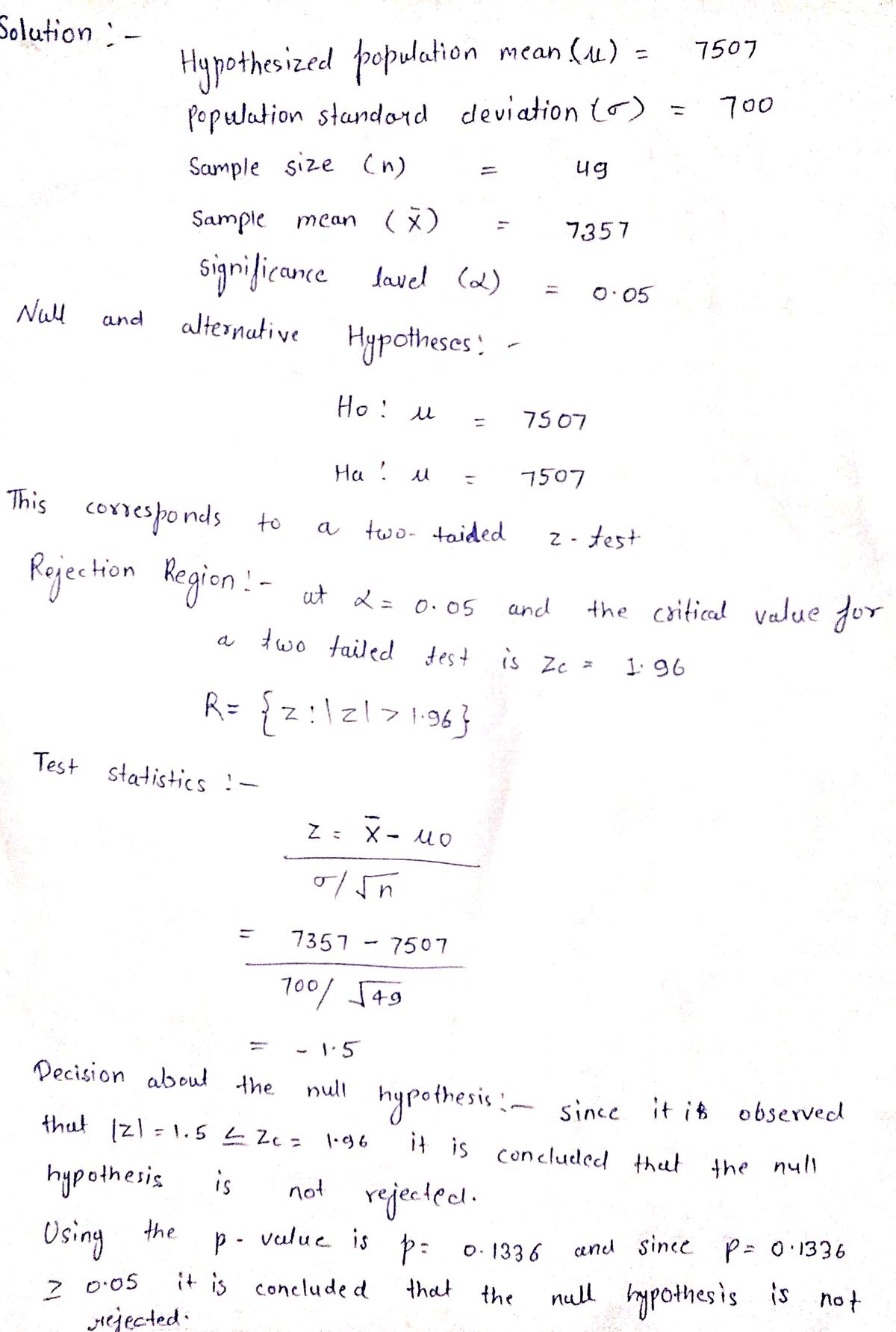 Statistics homework question answer, step 1, image 1